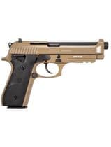 Taurus PT92 Gen 1 FDE 9mm Semi-Auto Pistol, 5" Barrel, 17+1 Rounds - 9mm