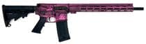GLFA AR-15 Gen 1: .223 Wylde Battleworn Pink, 16" Sport Rifle - .223 Wylde