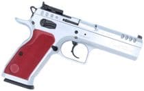 Tanfoglio Stock II OR Chrome 9mm, 4.45" Barrel, 17... - 9mm