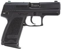 HK USP9 Compact V1 9mm - 14-Round, DA/SA, Night Sights, Black Finish - 9mm