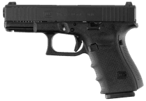 Glock G19 Gen 4 - Compact 9mm Double-Action Pistol with Safety Trio - 9mm