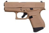 Glock G43 DE 9mm Compact Semi-Auto Handgun - Safe Action System - 9mm