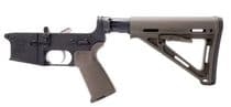 Anderson AM-15 Gen 1 OD Green Complete Lower Receiver - Versatile Build