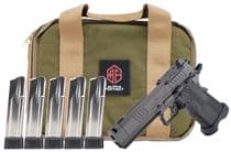 Alpha Foxtrot AF1911 Romulus Promo AA39X1CIG-XDBK20-PROM 9mm Pistol 4.25" 20+1 Semi-Auto Optics-Ready Compensated