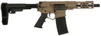 Wise Arms WA-15B 5.56 NATO 7.5in FDE - 5.56 NATO