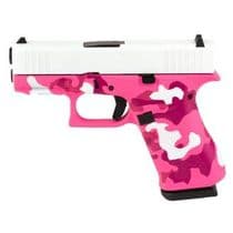 Glock 43X Pink Commando Camo 9mm 3.4" Barrel 10-Rounds