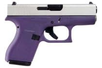 Glock 42 Gen 1 Purple Cerakote .380 ACP Subcompact Pistol - .380 ACP
