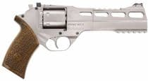 Chiappa White Rhino 60DS Gen 1 Revolver - Nickel .357 Magnum, 6" Barrel - .357 Magnum