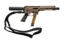 Freedom Ordnance FX9 AR-Style 9mm Handgun - 8" FDE... - 9mm