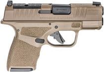 Springfield Hellcat OSP Gen 1 FDE 9mm Compact - Optics Ready, 13+1 Capacity - 9mm
