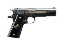 Colt 1911 Oscuro Y Oro .38 Super - Black & Gold Co... - .38 Super