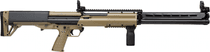 Kel-Tec KSG-25 Tactical Pump Shotgun - 12 GA, Dual Mag Tan Beast - 12 Gauge