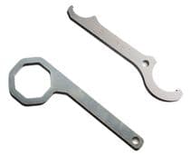 Dead Air Armament RXD30Ti Wrench Kit Silver Carbon Steel 2-Pack