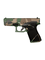 Glock G19 Gen5 9mm M81 Camo DAO Handgun - 15+1 RD, 4.02" Barrel - 9mm