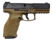 HK VP9-B 9mm Luger Semi-Auto Pistol - Flat Dark Earth Finish - 9mm