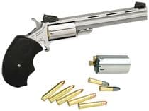 NAA MiniMaster Gen 1 Stainless Revolver - .22 LR/W... - .22 LR
