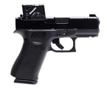 GLOCK G43X 9mm 10rd 3.39 w/ Aimpoint COA - Black