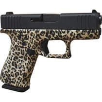 Glock 43X Leopard Gen 1: 9mm Sub-Compact Pistol, 1... - 9mm