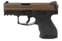 HK VP9 SK Gen 1 Compact 9mm - Ergonomic Night Sights Pistol - 9mm