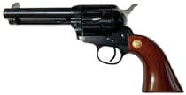 Cimarron Pistoleer .45 Colt Revolver - 4.75" Blued Walnut Classic - .45 Colt