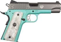 Ruger SR1911 Commander Gen 1 Robin's Egg Blue 9mm ... - 9mm