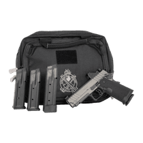 Springfield Prodigy Double Stack 1911 Bundle 4.25" 9mm (3)17rd/ (1)20rd Pistol, Tung/Black w/ Viridian RFX11 Green Dot Optic and Bag