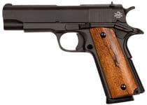 ARMSCOR Classic 1911 .45 ACP Pistol - Black Parkerized & Wood Grips - .45 ACP