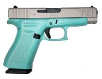 GLOCK G48 Gen 1 Robin's Egg Blue 9mm Semi-Auto Pistol - Stylish Defense - 9mm