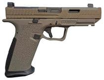 Live Free Falcon 9XC FDE 9mm Pistol - Tritium Sights, Optic Ready - 9mm