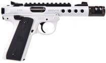 Ruger Mark IV 22/45 Lite .22LR Pistol - Storm Whit... - .22 LR