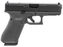 Glock 19 Gen5 M.O.S. 9mm, Compact Precision Pistol - 17 Rounds, Black - 9mm