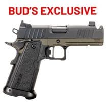Tisas 1911 Carry DS MCO Comp 9mm 4.25in Dark Green - 9mm