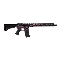 Shark Coast Tactical SCC02119ABKCH Anime-15 5.56 NATO 30+1 16" Black Nitride Threaded Barrel, Black Cherry