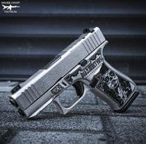 Glock 20 V MOS " Day of the Dead" Silver / Black 10mm 4.61" Barrel 15-Rounds