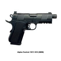 Alpha Foxtrot S15 Gen 1 - 9MM Semi-Auto Pistol, Black Anodized Finish - 9mm