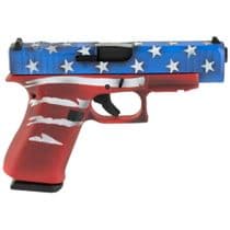 Glock 48 M.O.S Gen 1 Battleworn Flag 9mm Compact Pistol - 9mm