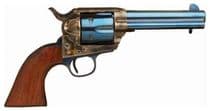 Cimarron Model P .45LC Revolver 4.75" - Walnut Grip, Classic Case-Hardened - .45 Colt