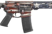 Ruger AR-556 Patriot Gen 1 Pistol - American Flag Edition, .223/5.56, 10.5" - .223 Remington