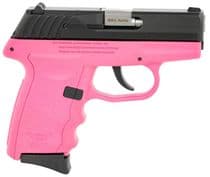 SCCY CPX-3 Gen 1 Compact .380 ACP Pistol - Pink & Black, 10+1 Capacity - .380 ACP